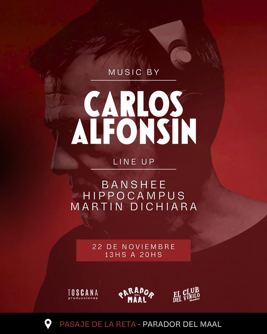 Flyer de Carlos Alfonsín